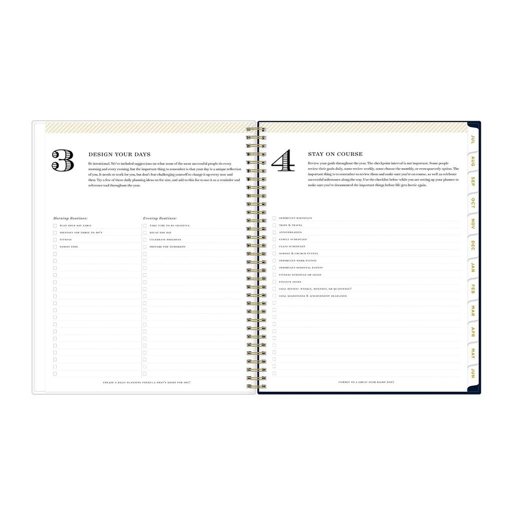 8.5x11 Weekly Monthly Planner Z657