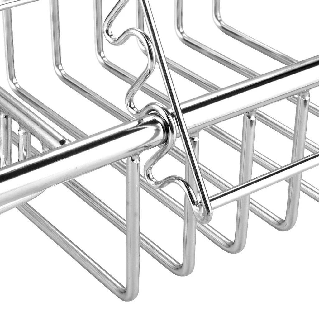 Stainless Steel Bathtub Caddy Tray with Extending Sides C2240