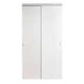 Beige Primed MDF Interior Closet Sliding Door with Trim P606697