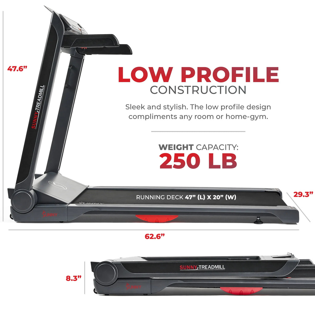 Smart Treadmill with 20 Wide LoPro Deck O767