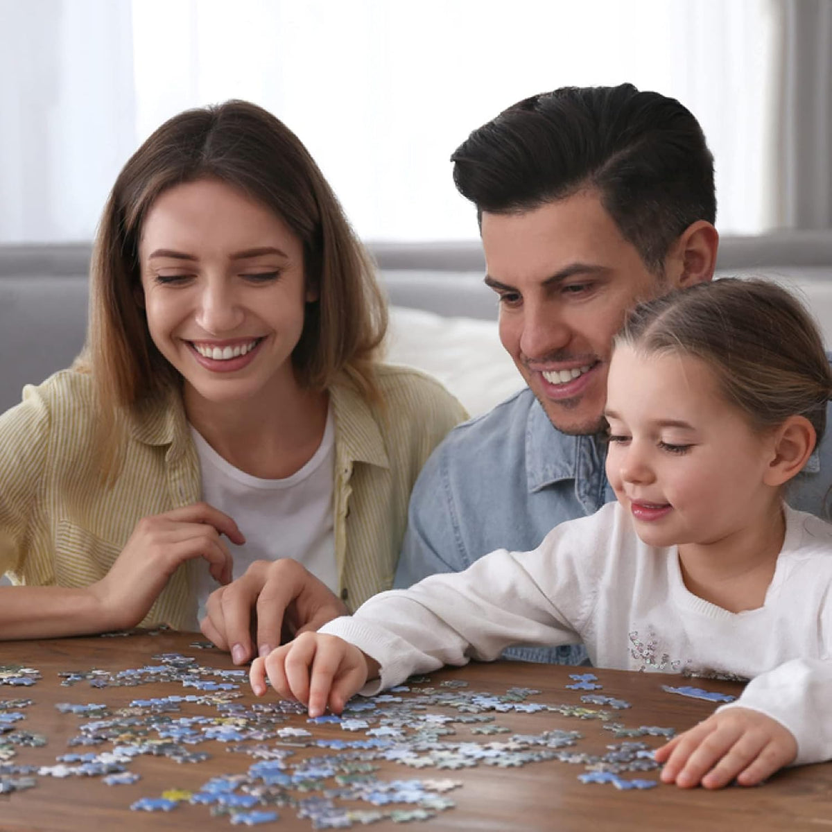 1000 Pieces Jigsaw Puzzle with Poster W141