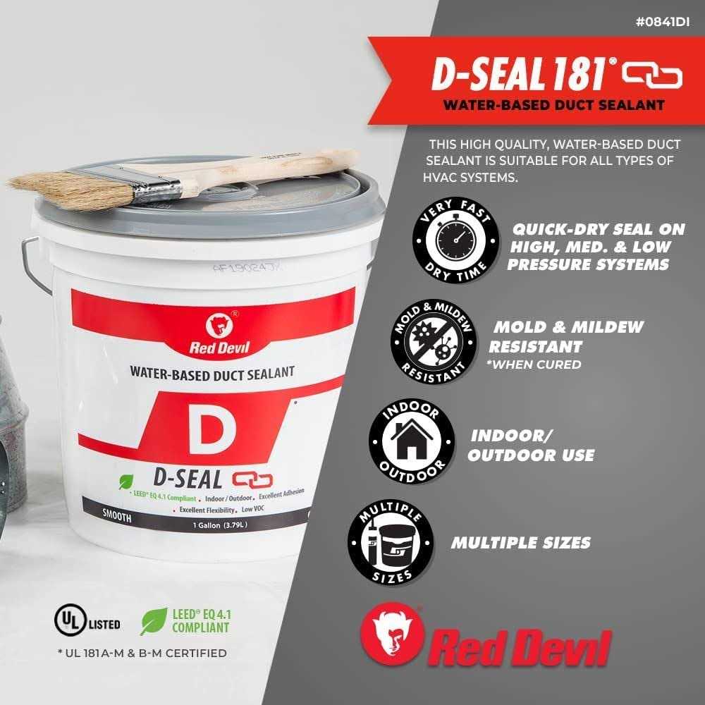 0.5 Gal. Acrylic Latex Duct Sealant K5197