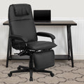 High Back Black LeatherSoft Executive Reclining Ergonomic Swivel Office Chair with Arms Y2363