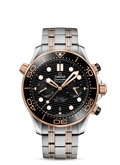 Black 44mm Chronograph Diver C449397