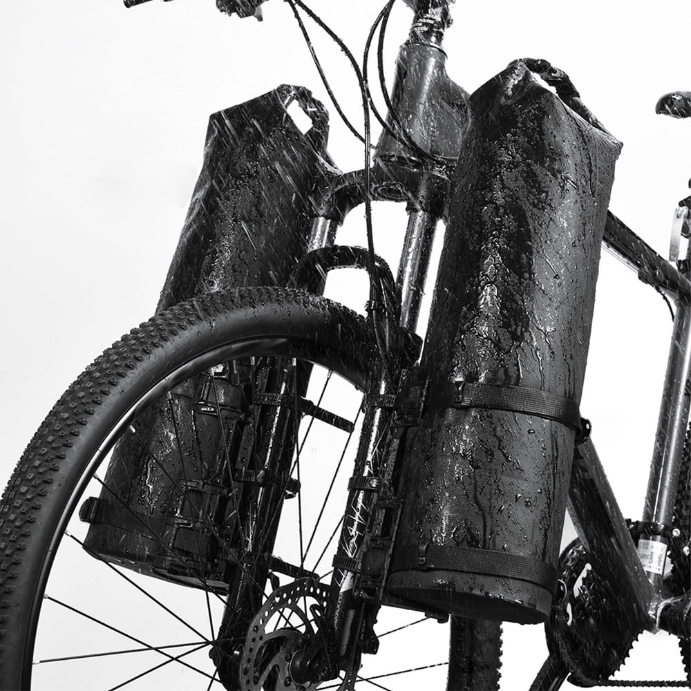 3L/7L Waterproof Bike Fork Bag with Roll Top J943513
