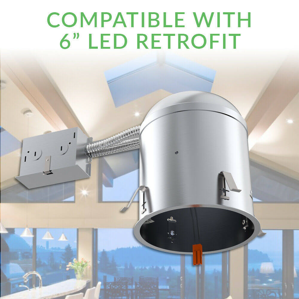 6 Pack 6 inch LED Recessed Lighting I108206