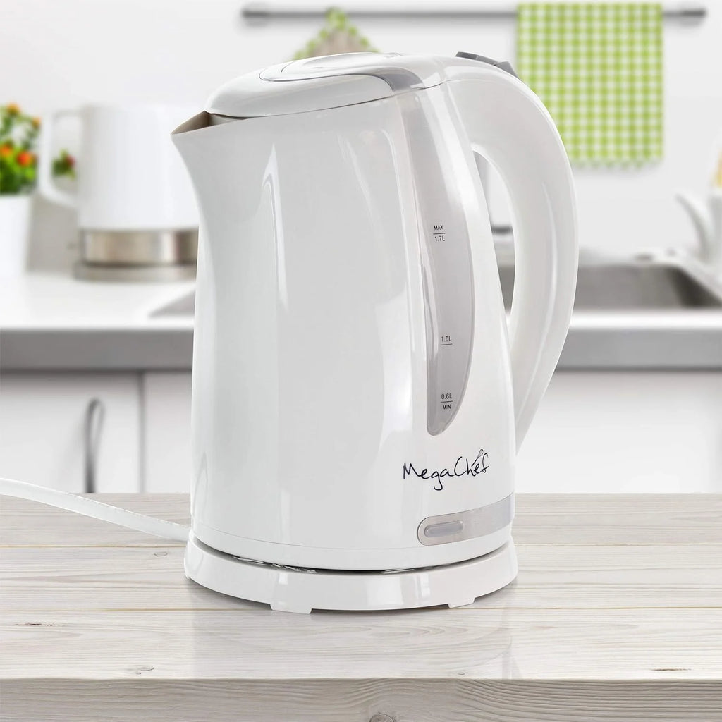 White 1.7Lt Plastic Electric Tea Kettle C333