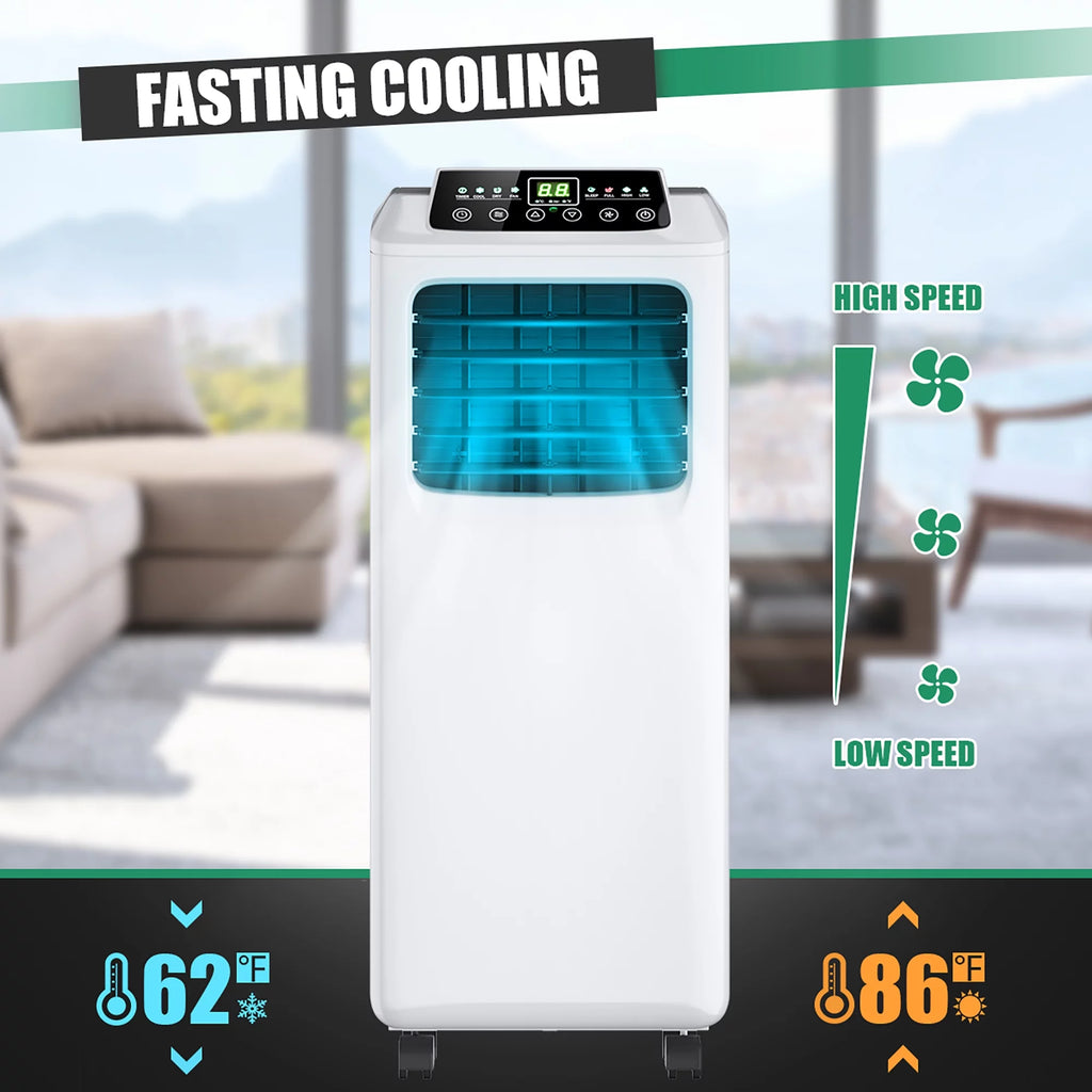 5500 BTU Portable Air Conditioner & Dehumidifier with Window Kit F94306