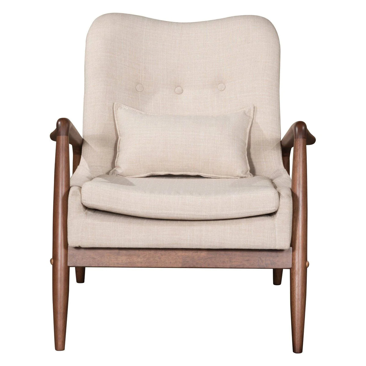 Black Lounge Chair and Ottoman G631