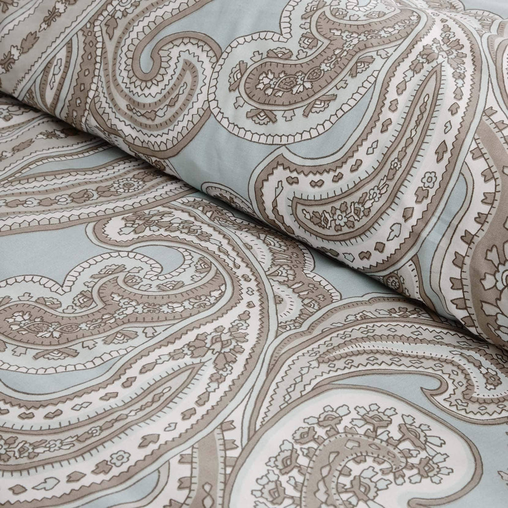 Blue King Cotton Duvet Cover Set O475696
