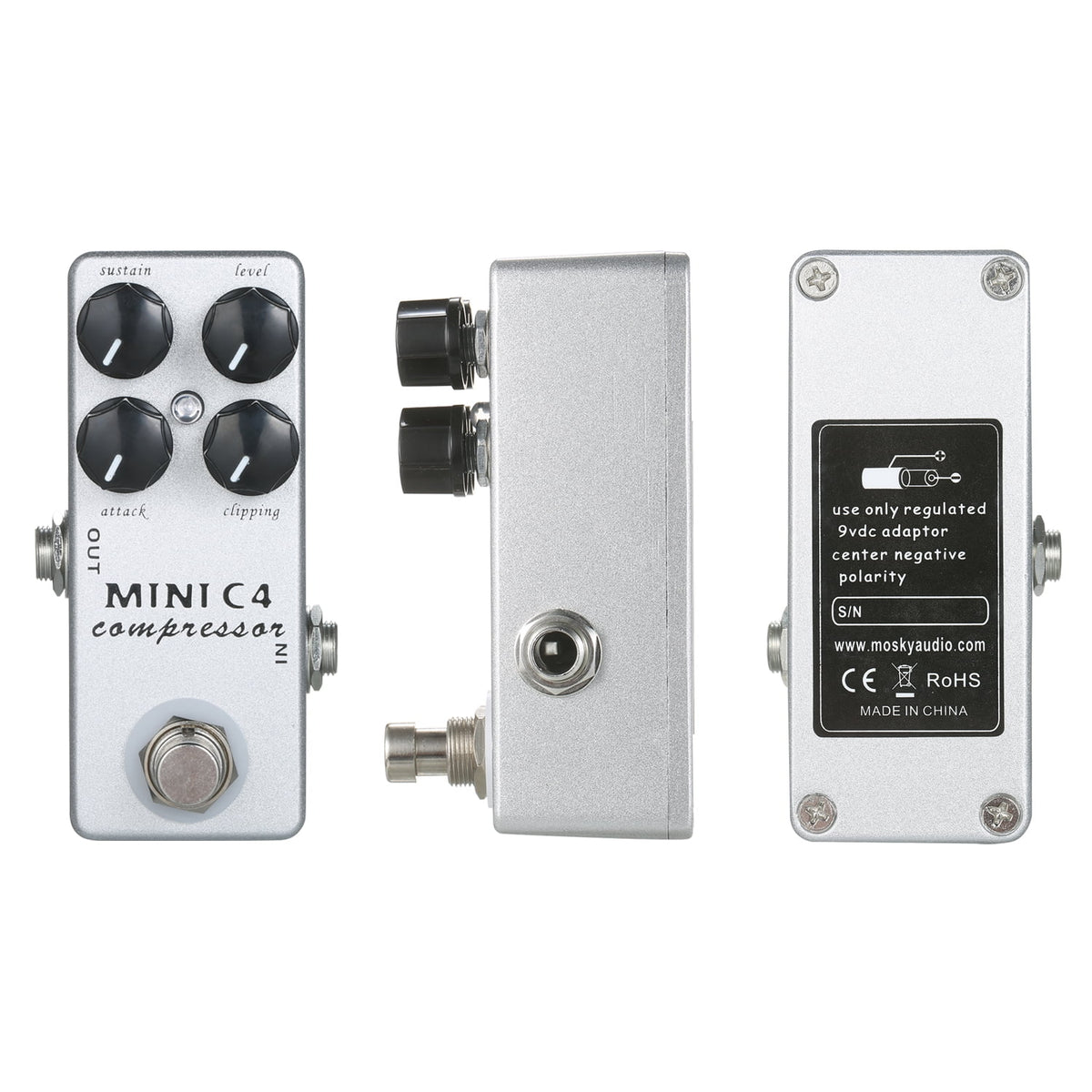 Compressor Guitar Effect Pedal True Bypass H8610