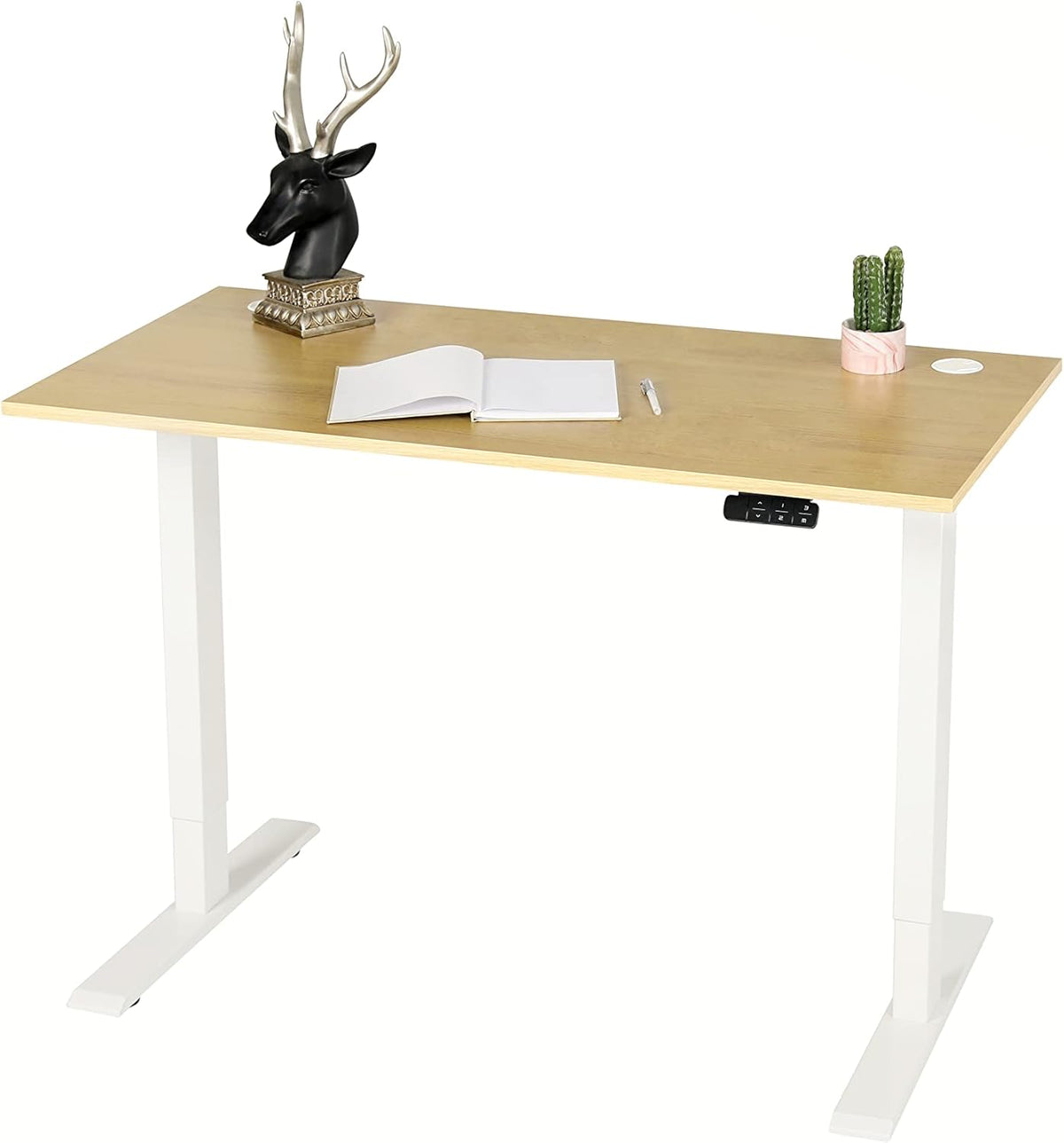 Electric Standing Desk, Dual Motor Height Adjustable Sit Stand Desk O116040