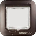 Brown Microchip Cat Flap L679106