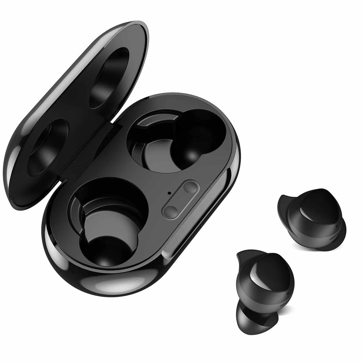Black True Wireless Earbuds with Active Noise Cancelling K358