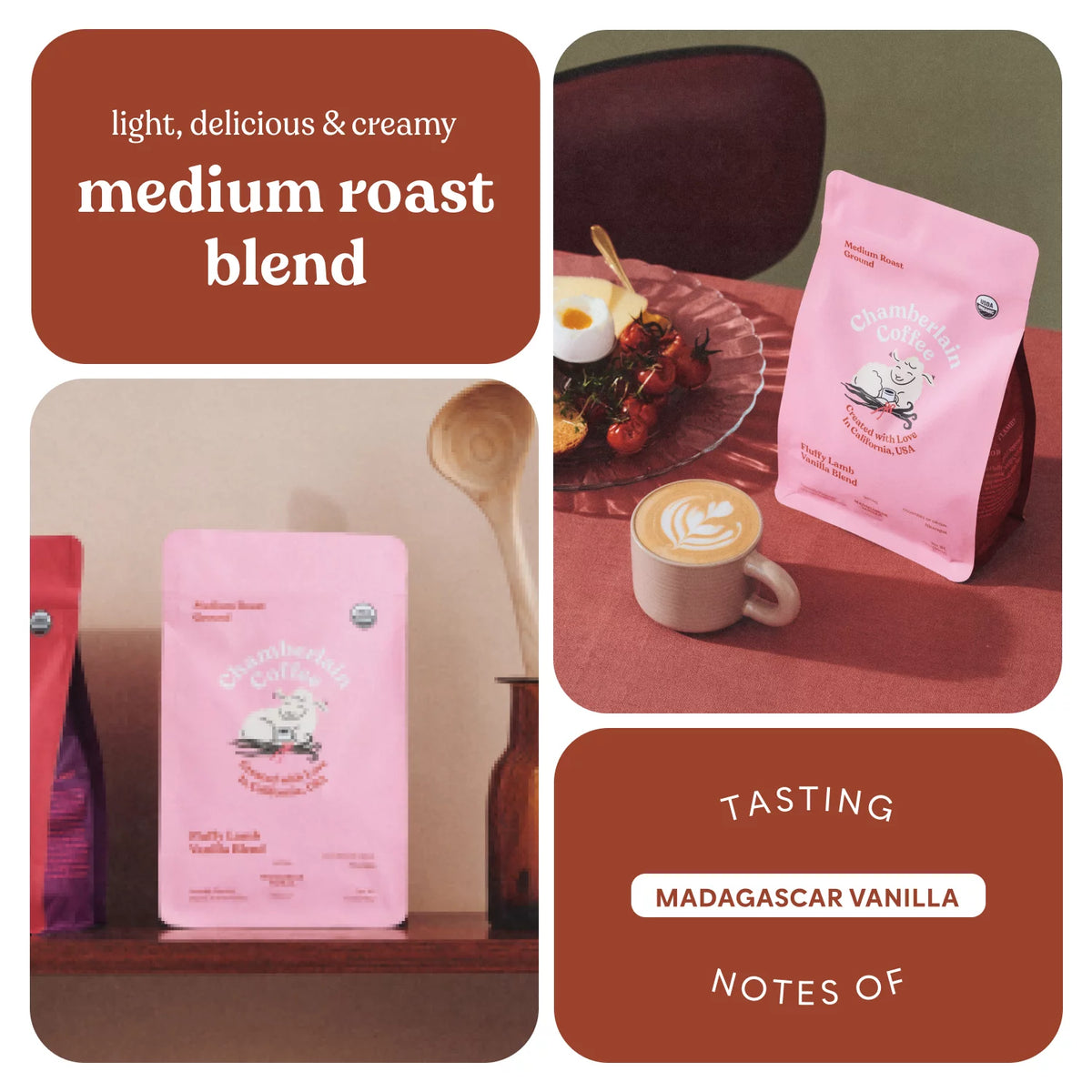 Medium Roast Ground Coffee 12 oz T4686