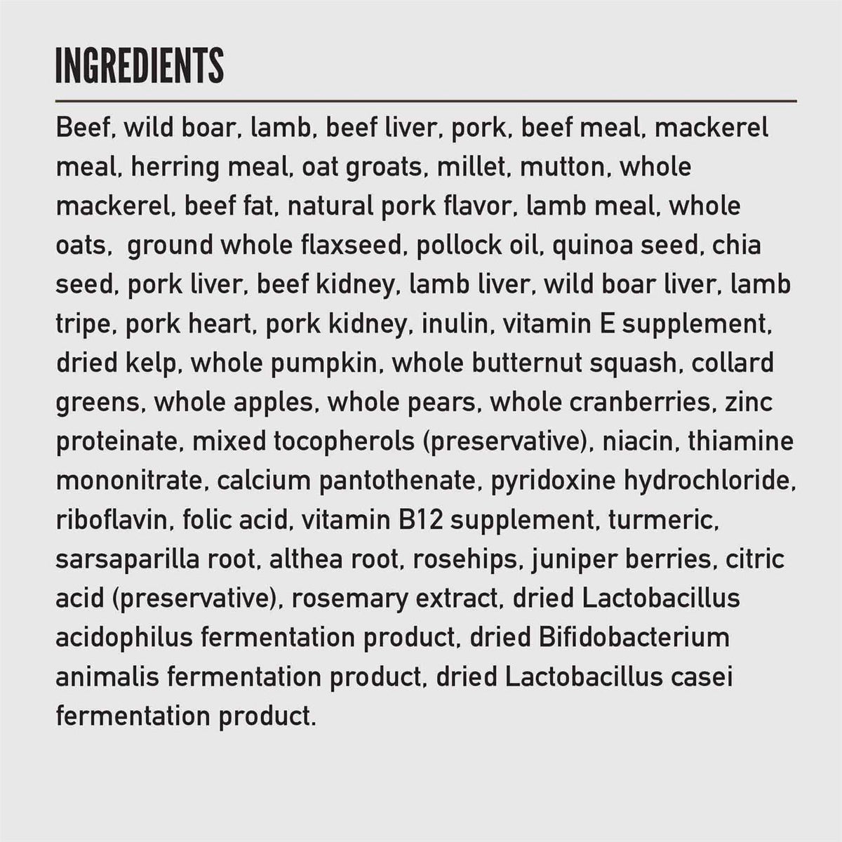 Dry Dog Food S739382