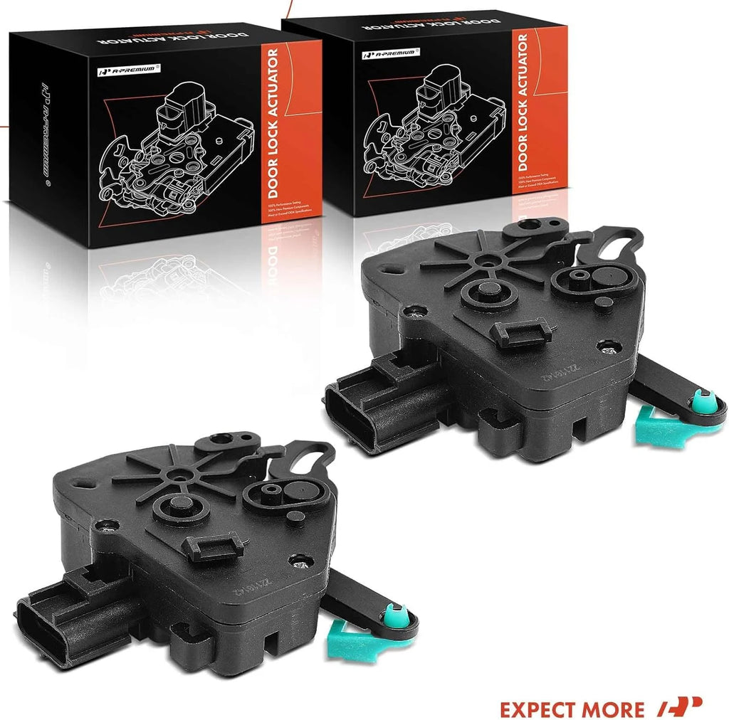 Sliding Door Power Lock Actuators Motors Replacement 2-PC Set B506249