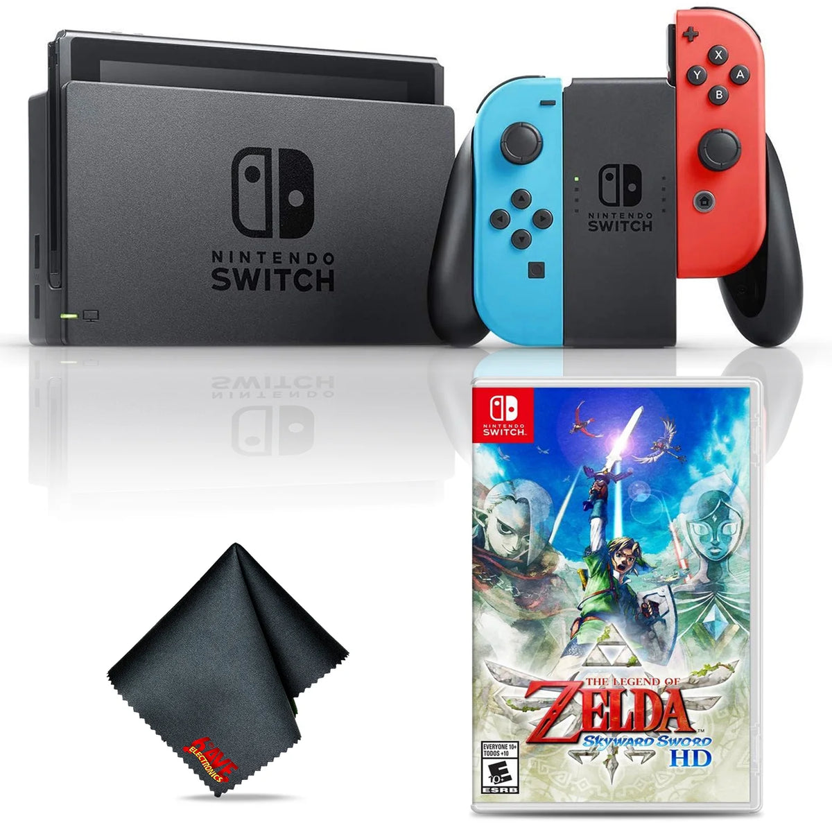 Neon Blue/Red Console Q149