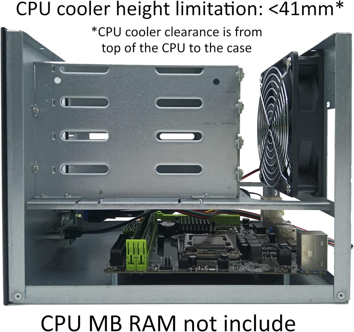 4 Bay NAS Case with Hot Swap Backplane O901729