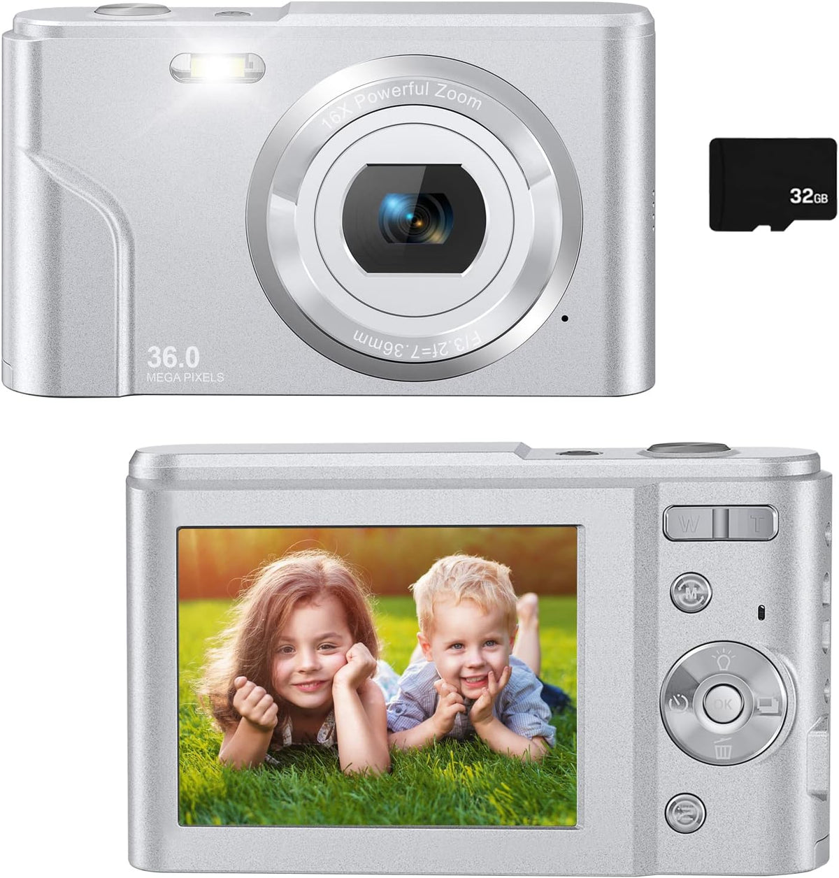 Kids Digital Camera with 32GB SD Card M273977