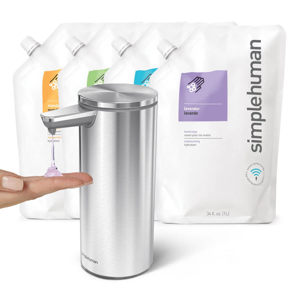 Lavender Liquid Hand Soap Refill Pouch, 34 Fl Oz (Pack of 6) W205