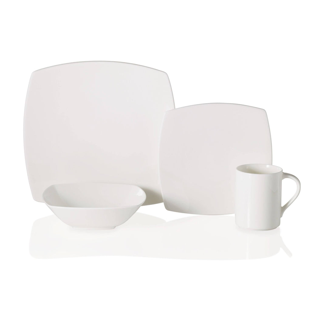 White 4 Piece Place Setting X673