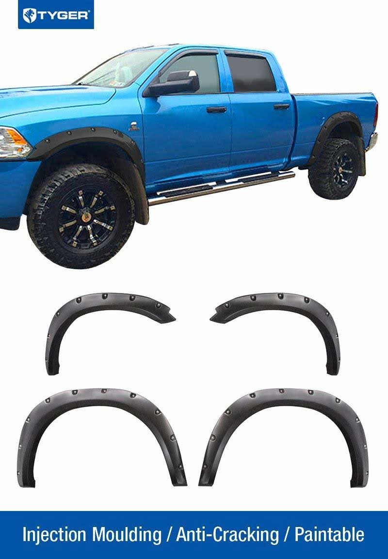 Paintable Smooth Matte Black Truck Bed Cover for Dodge Ram 1500 B564628