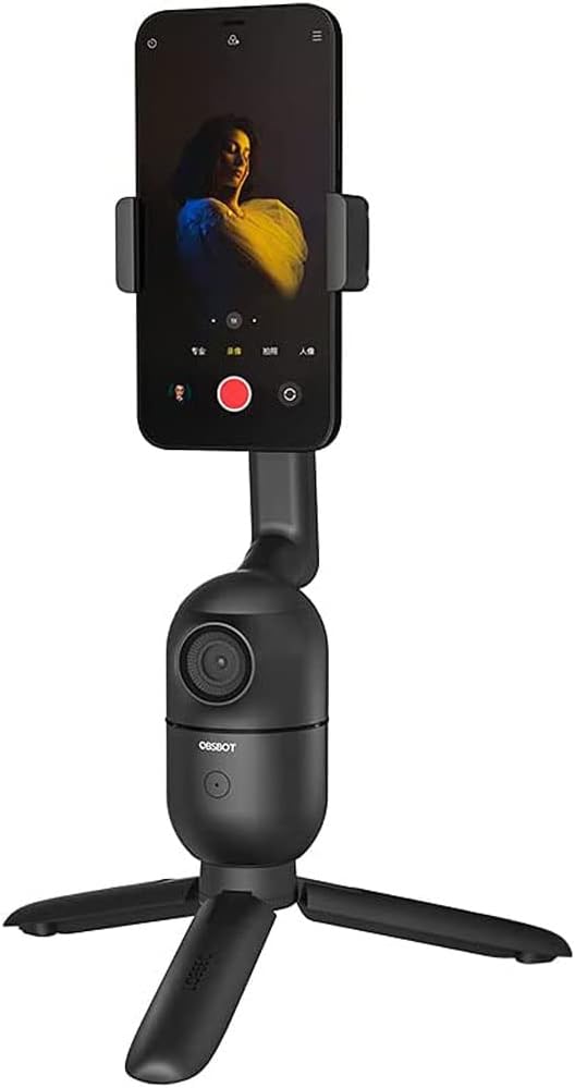 AI-Powered Auto-Tracking Camera Phone Mount Bundle Z493