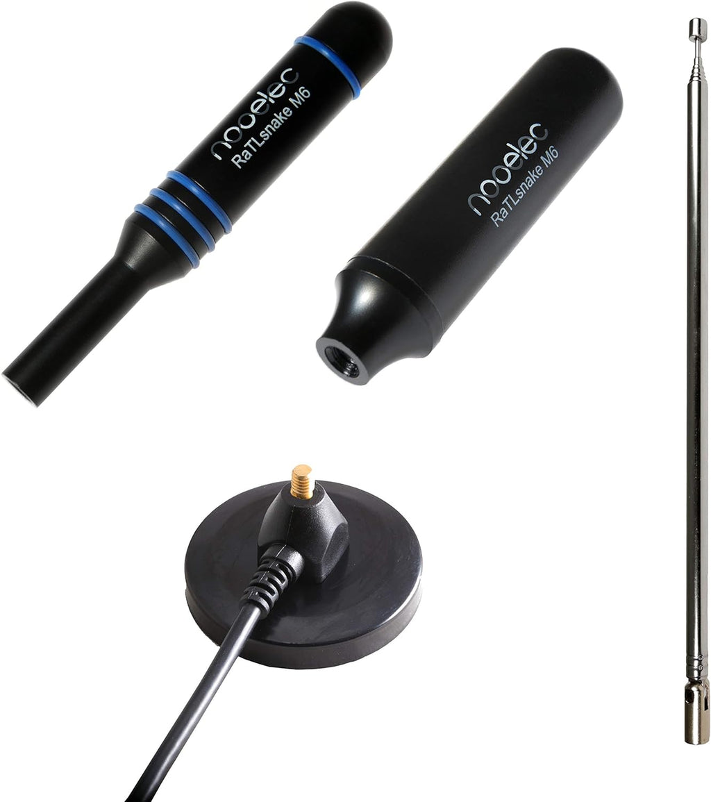 Magnetic Whip Antenna Set with Low-Loss RG58 Cable for 50 Ohm SMA Connectors P877158
