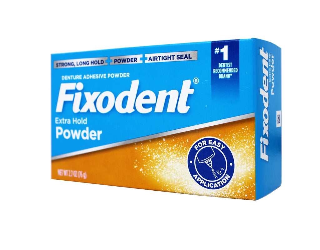 Denture Adhesive Powder Extra Hold 2.70 oz (Pack of 6) A9181