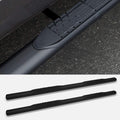4 Oval Side Step Nerf Bars Matte Black A6834