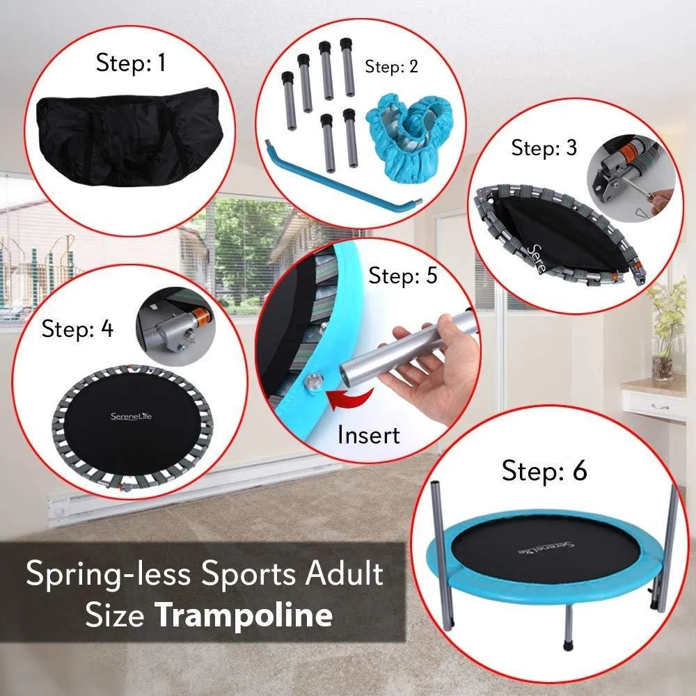 40'' Foldable Round Trampoline M466