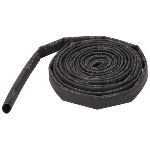 1/4 in. x 8 ft. Black Heat-Shrink Tubing V90091