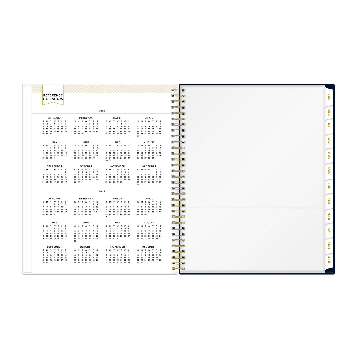 8.5x11 Weekly Monthly Planner Z657