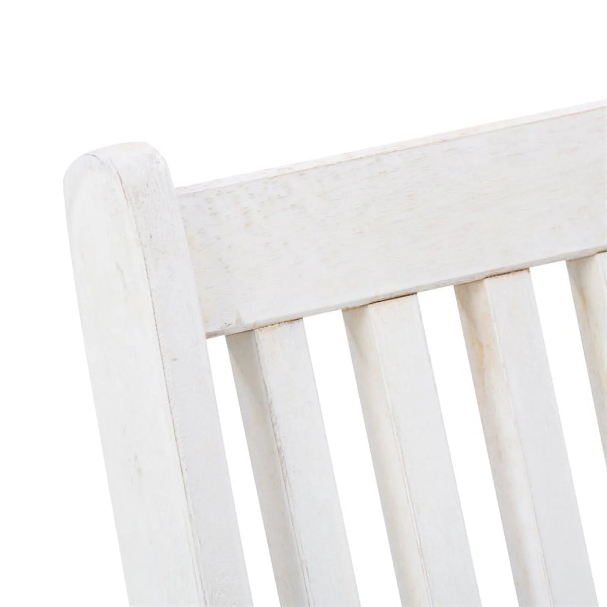 White Washed Wood 5pc Outdoor Dining Set S1824