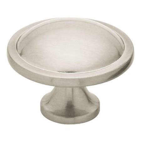 Satin Nickel Round Cabinet Knob (10-Pack) B173097