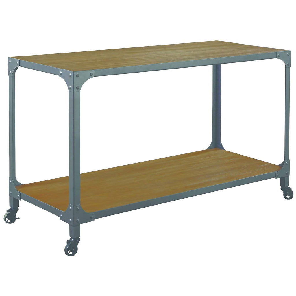 Rustic Light Brown Kitchen Island A6365