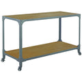 Rustic Light Brown Kitchen Island A6365