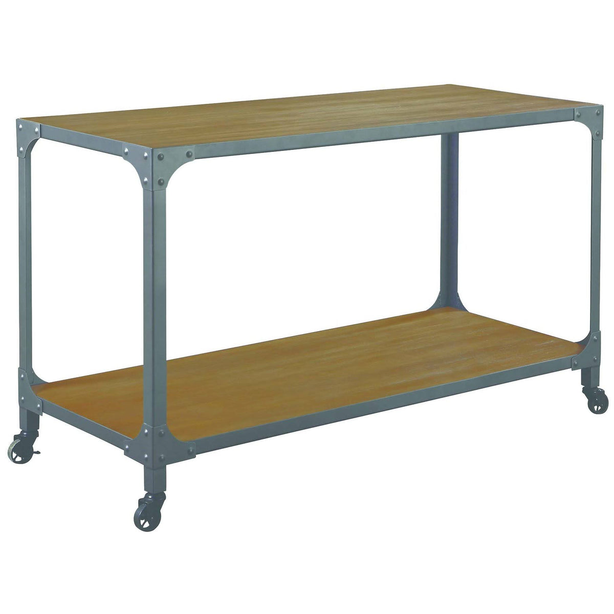 Rustic Light Brown Kitchen Island A6365