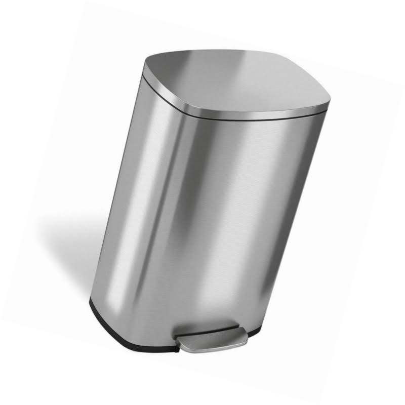 13.2 gal Stainless Steel Trash Can R173052