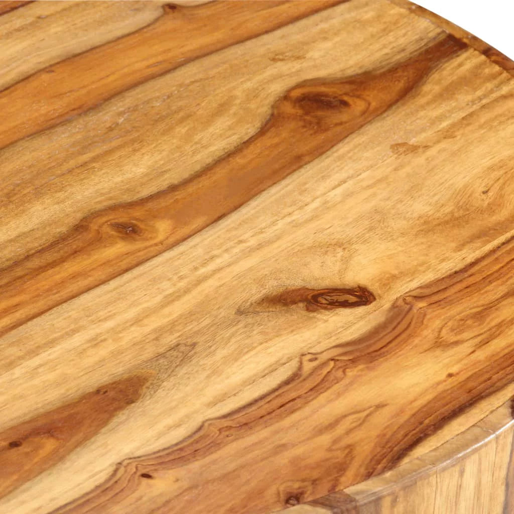 Round Coffee Table Solid Sheesham Wood J83566