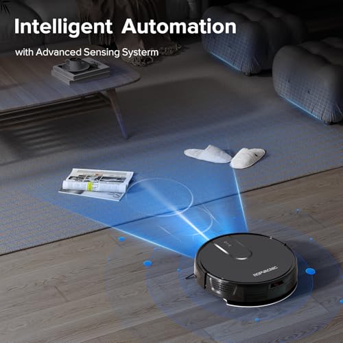 Robot Vacuum and Mop Combo with 4000Pa Suction J6047