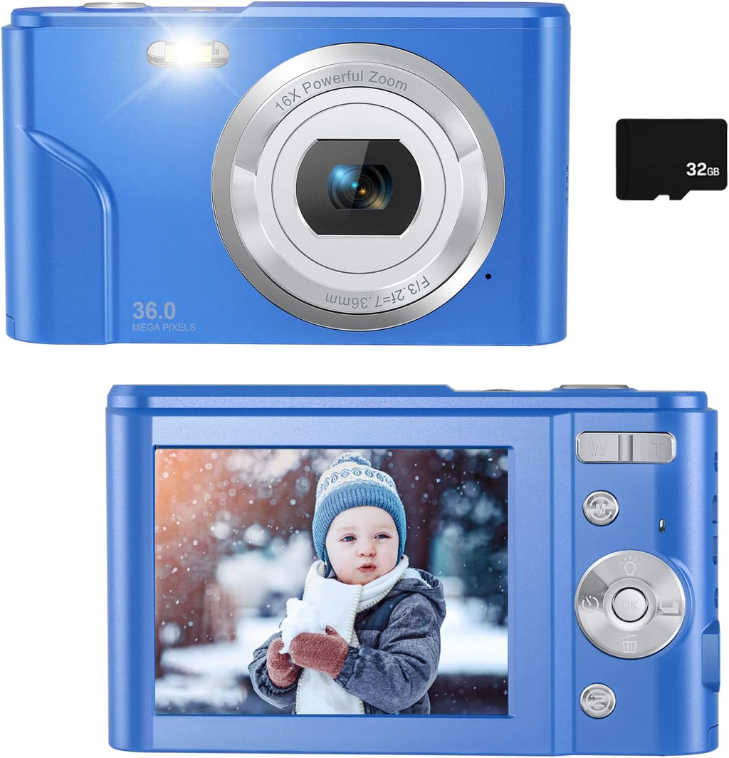 Kids Digital Camera with 32GB SD Card M273977