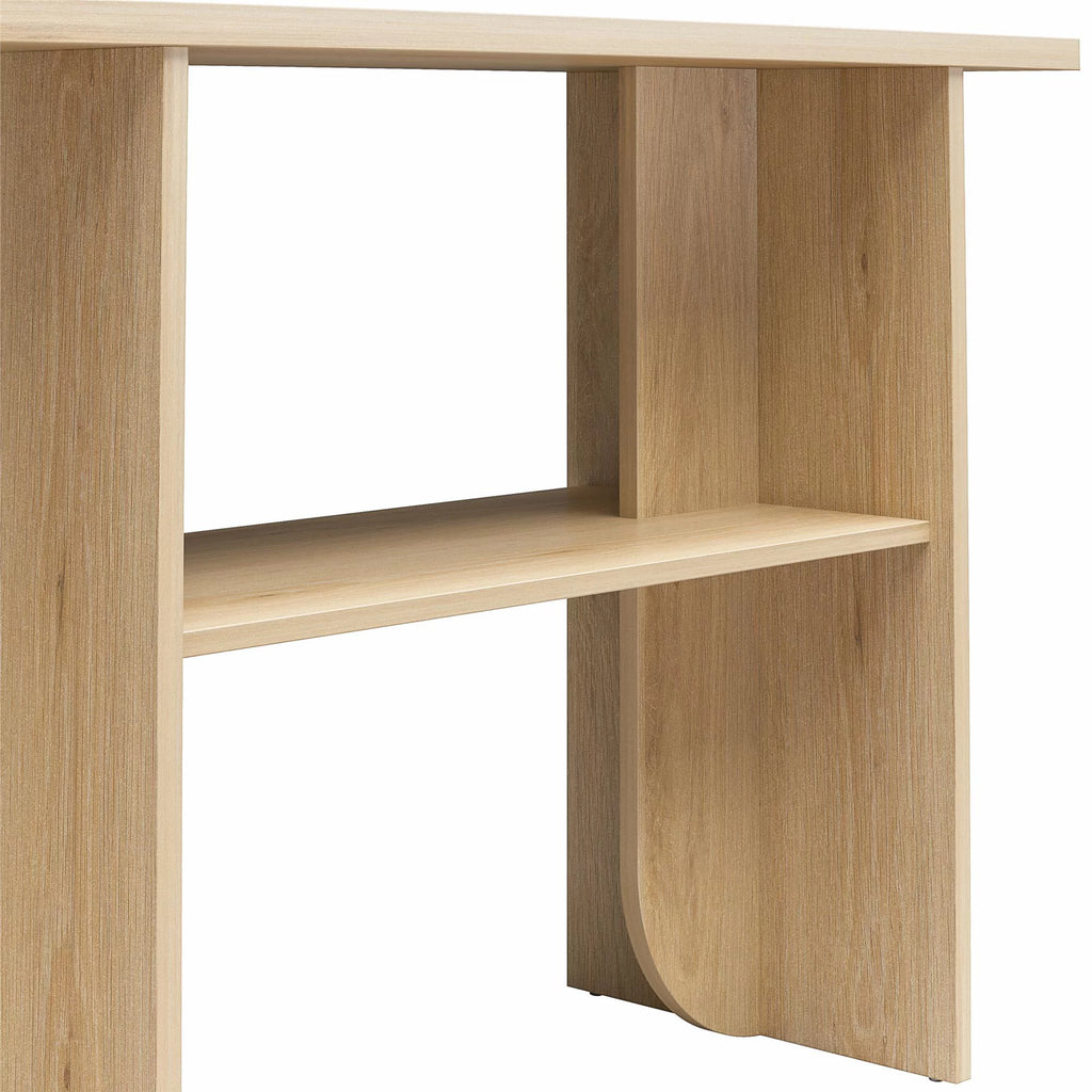 Light Oak Console Table D2253