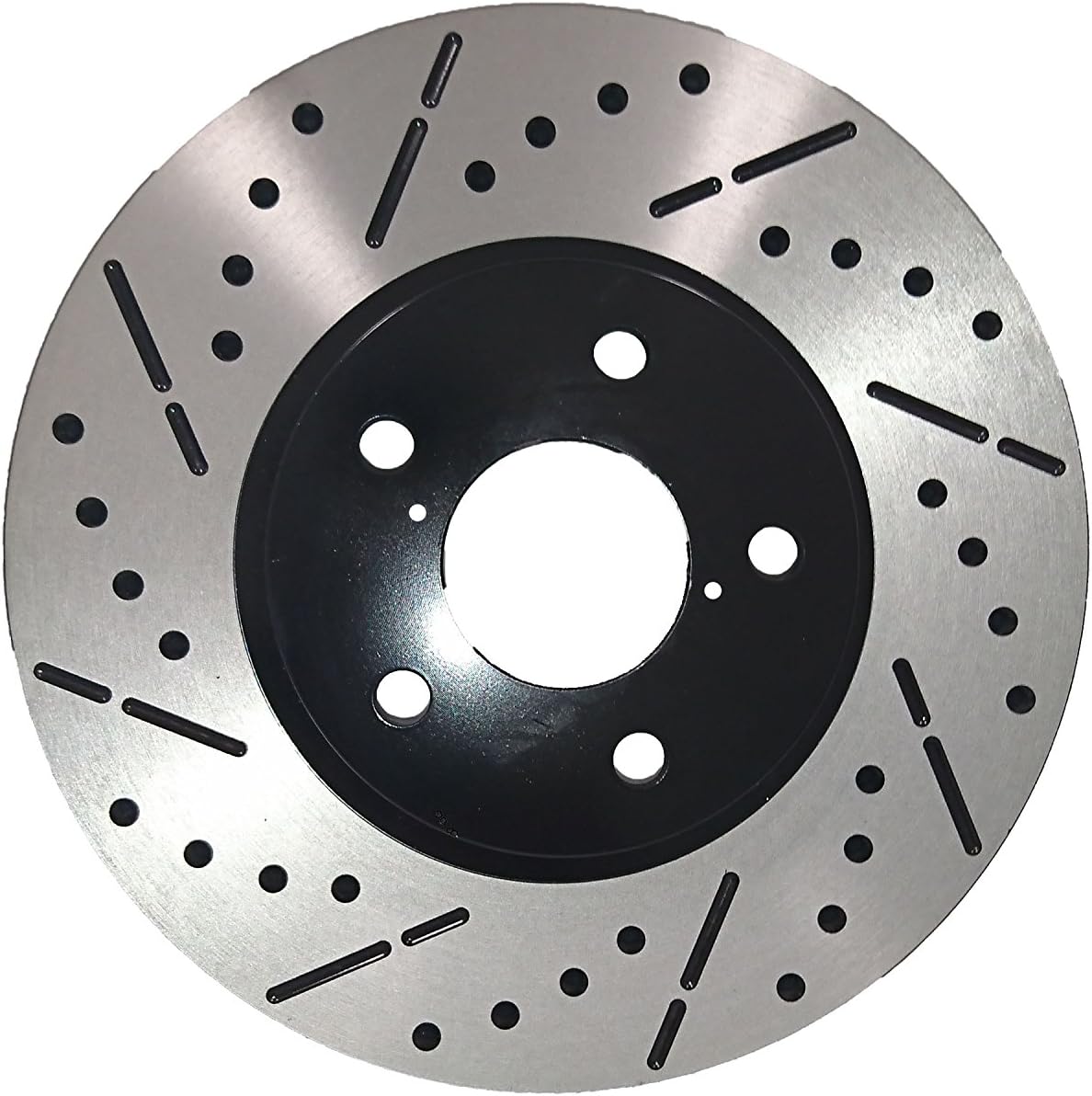 Front ECoat Drill&Slot Brake Rotors Pad Fit 08-13 Infiniti G37 w/Akebono Caliper R321