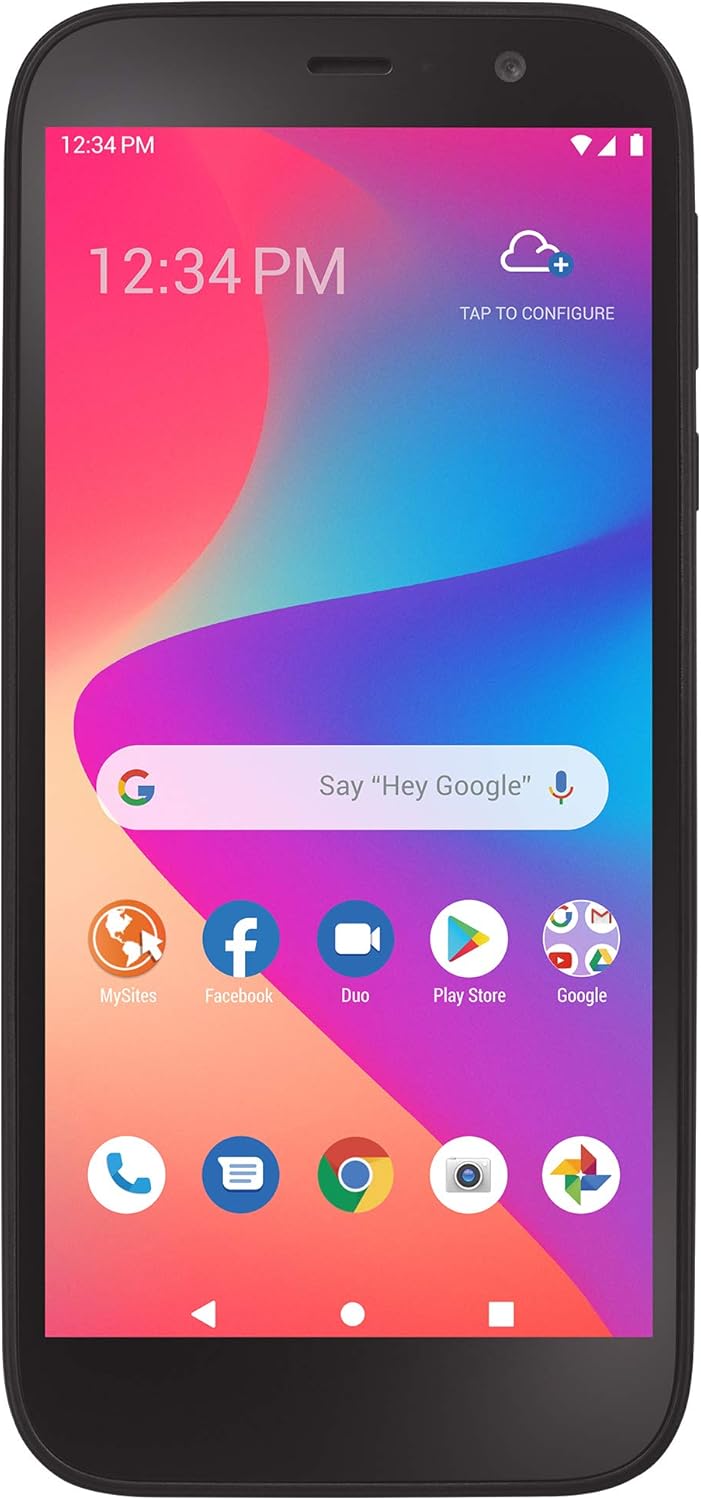 Black 32GB 4G LTE Smartphone D8370