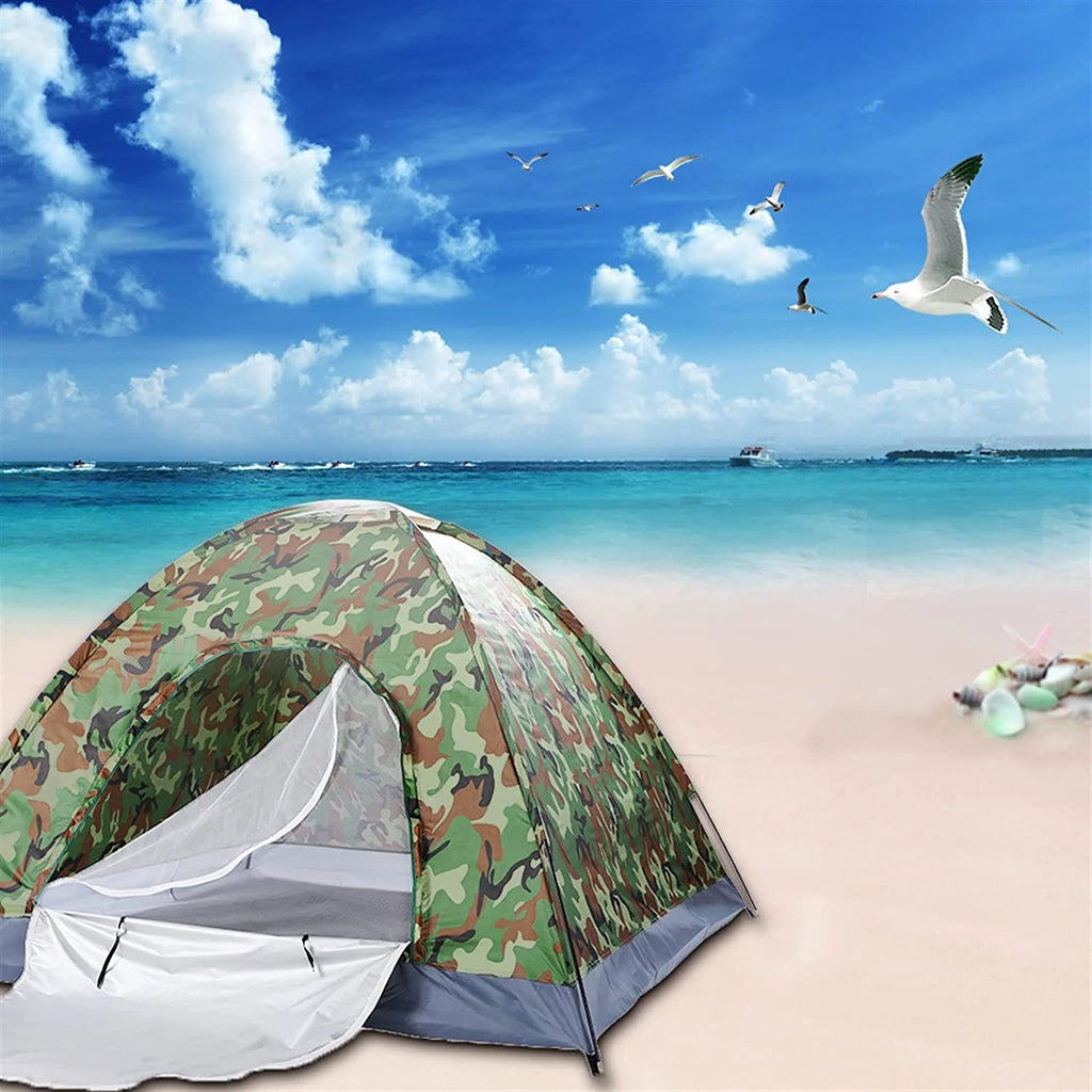 Camouflage Camping Dome Tent M7329