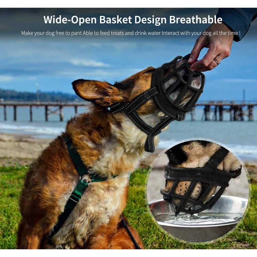 Soft Basket Silicone Dog Muzzle U351