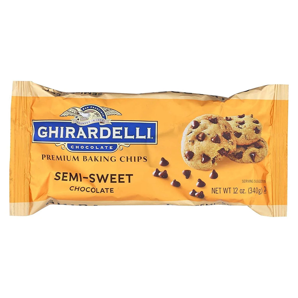 Semi Sweet Chocolate Baking Chips 12 oz Pack of 4 V136