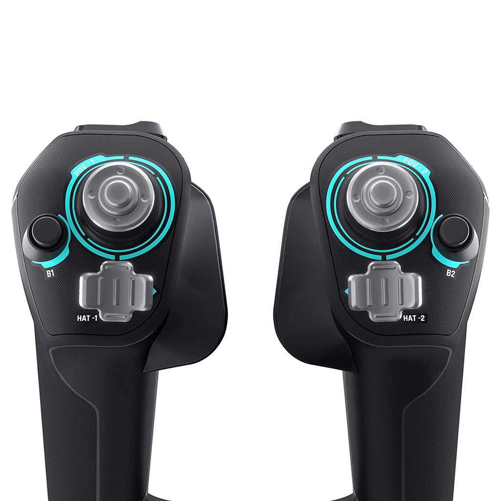 Black Universal Control System for Flight Simulation G7918